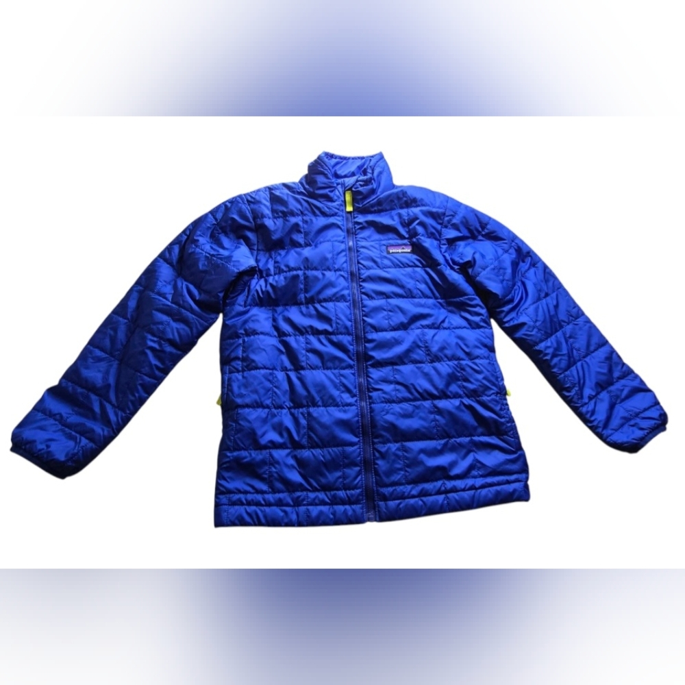 Patagonia Kids Blue Puffer Jacket